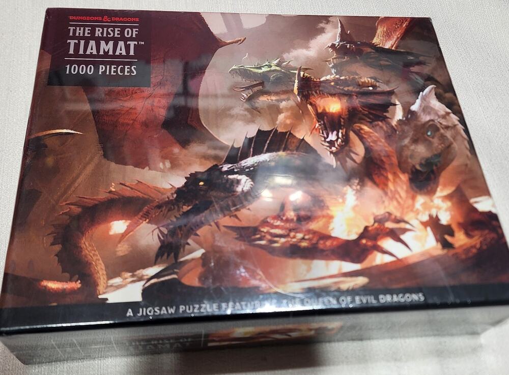 Dungeon & dragons The rise of Tiamat 1000 piece puzzle